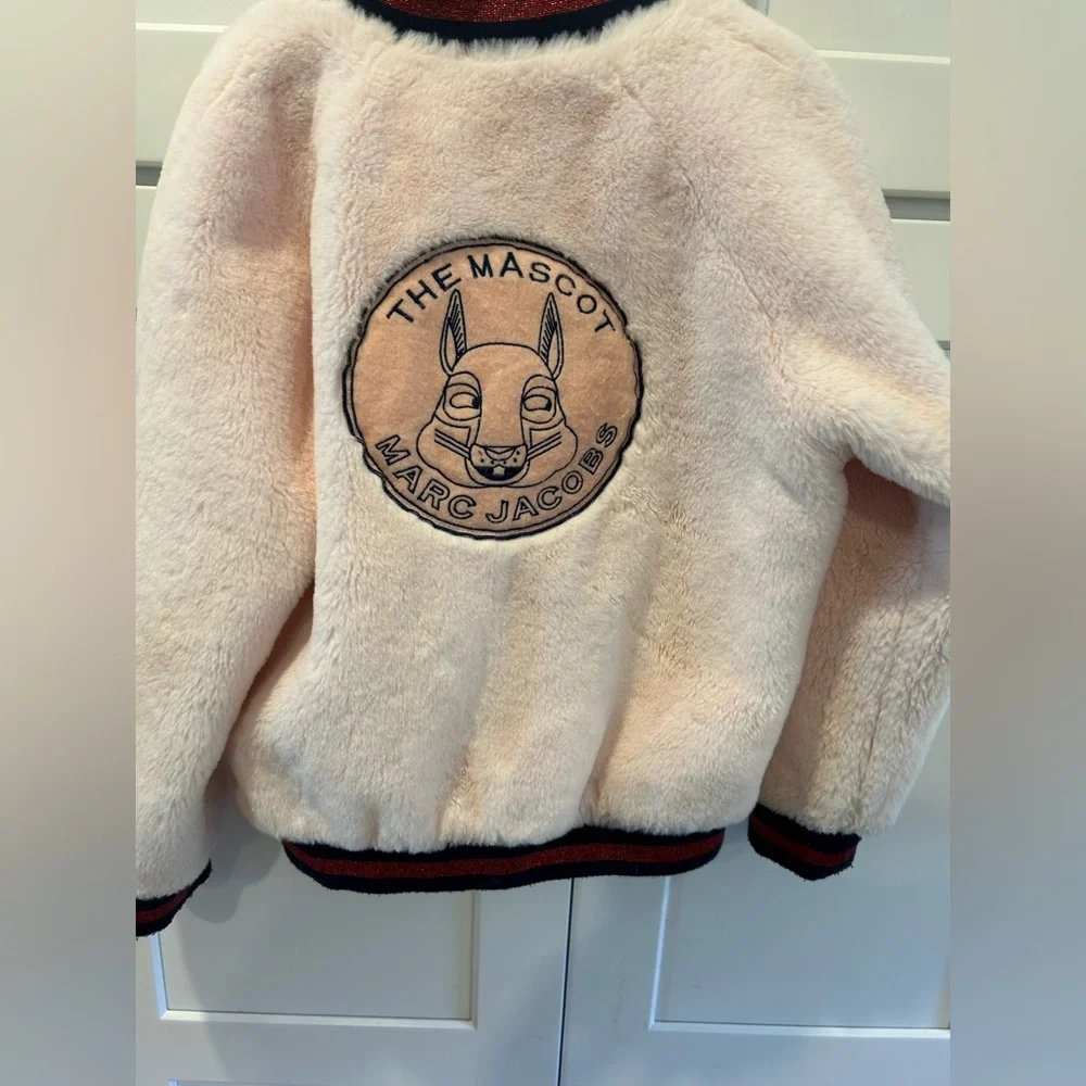 LITTLE MARC JACOBS FURRY PUFFER JACKET 8Y - Picture 4 of 9